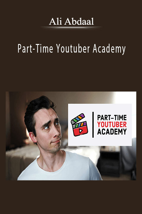 Ali Abdaal teaches YouTube content creation and growth strategies for part-time creators.