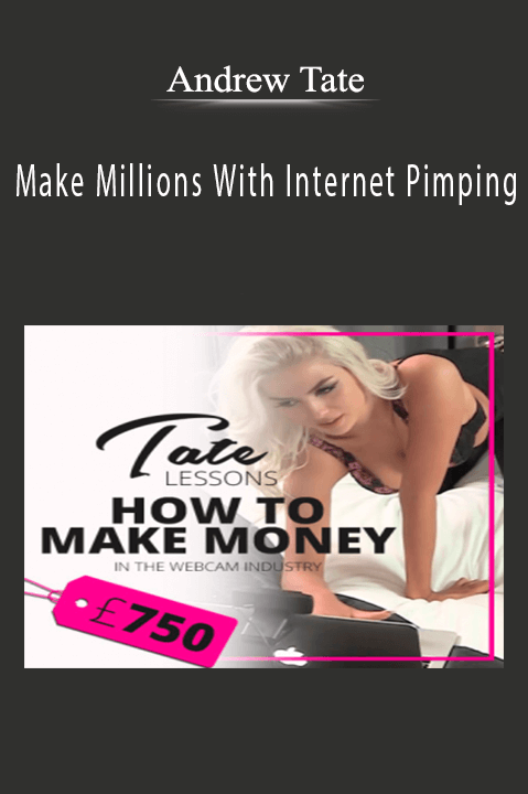 Andrew Tate’s Make Millions With Internet Pimping reveals strategies for creating multiple online income streams and achieving financial freedom.
