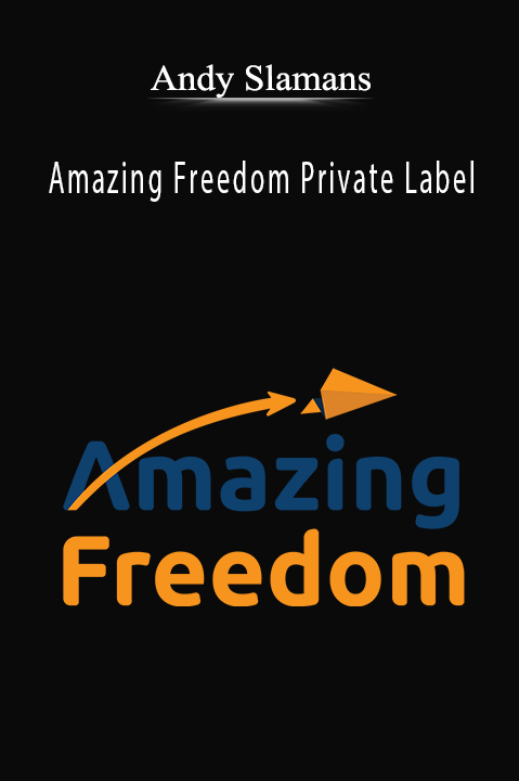 Andy Slamans' Amazing Freedom Private Label course provides strategies to create and scale a private label brand.