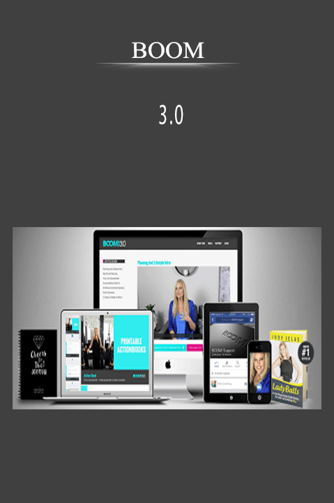 BOOM 3.0 teaches entrepreneurs and marketers how to grow and scale their e-commerce stores.