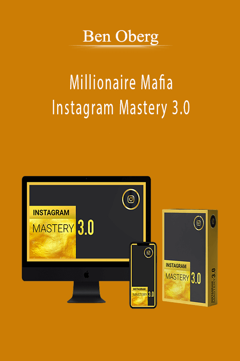 Ben Oberg’s Instagram Mastery course teaches entrepreneurs how to monetize and grow their Instagram accounts.