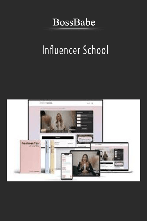 BossBabe’s Influencer School teaches how to build a personal brand and monetize your social media influence.