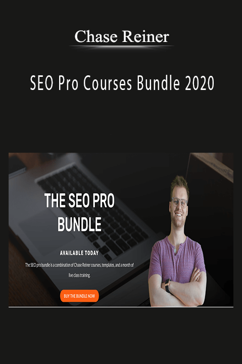 Chase Reiner teaches advanced SEO techniques in his 2020 SEO Pro Courses Bundle.