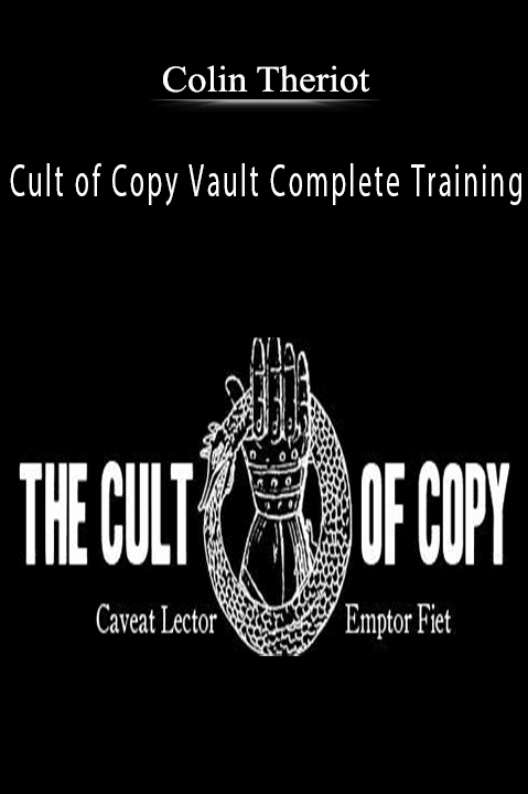 Colin Theriot teaches persuasive copywriting techniques in the Cult of Copy Vault Complete Training.