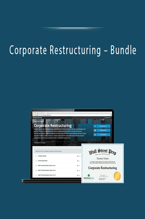 Corporate Restructuring Bundle provides tools for mastering mergers