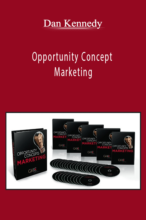 Dan Kennedy’s Opportunity Concept Marketing course teaches how to spot market trends and craft impactful campaigns.