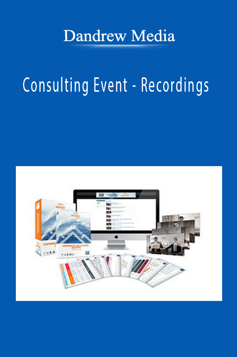 Dandrew Media’s Consulting Event Recordings teach advanced strategies for growing a consulting business and improving client relationships.