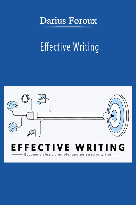 Darius Foroux’s Effective Writing course teaches clear