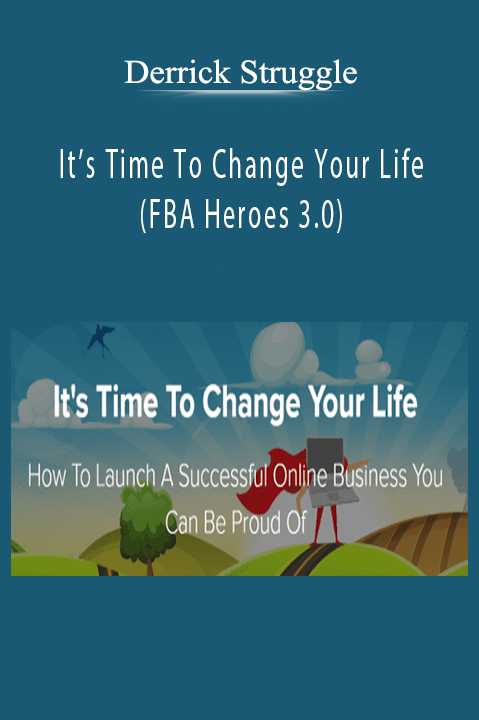 Derrick Struggle's FBA Heroes 3.0 course teaches successful Amazon business strategies.