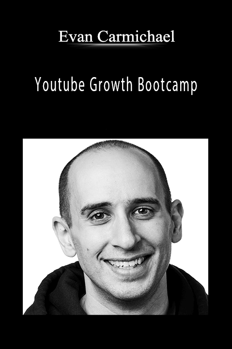 Evan Carmichael’s YouTube Growth Bootcamp teaches creators how to grow their YouTube channel and increase engagement.