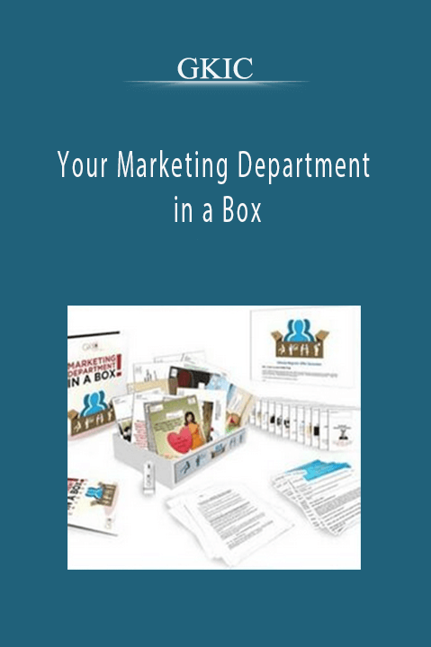 GKIC’s Your Marketing Department in a Box teaches businesses how to build efficient marketing systems that drive growth and improve profitability.