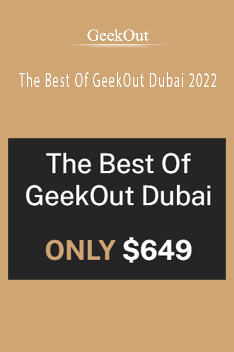 GeekOut Dubai 2022 event brings together industry experts to share eCommerce and marketing strategies.