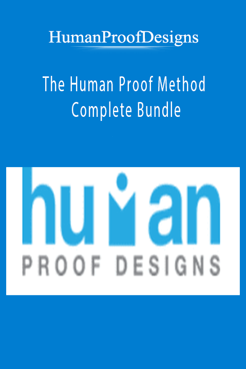 Human Proof Method - Complete Bundle teaches profitable niche website strategies and affiliate marketing techniques.