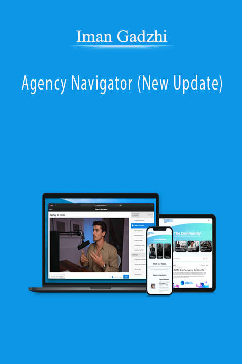 Iman Gadzhi teaches agency growth strategies in the Agency Navigator course.