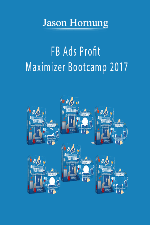Jason Hornung’s FB Ads Profit Maximizer Bootcamp teaches how to maximize Facebook ad profits through advanced strategies.