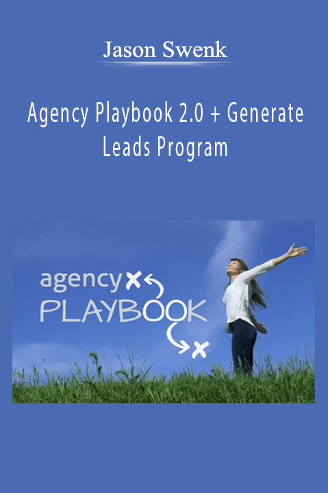 Jason Swenk’s Agency Playbook 2.0 course teaches scalable systems and lead generation for agencies.