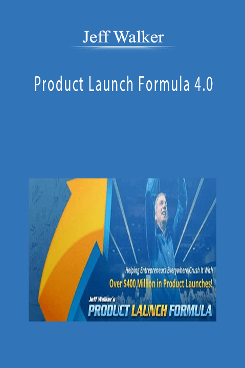 Jeff Walker’s Product Launch Formula 4.0 teaches proven strategies for successful product launches.
