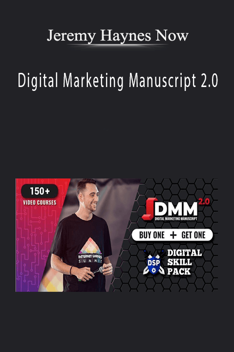 Jeremy Haynes teaches advanced digital marketing strategies in the Digital Marketing Manuscript 2.0 course.