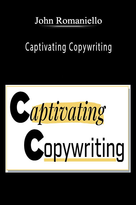 John Romaniello's Captivating Copywriting course teaches persuasive writing techniques for marketing and engagement.