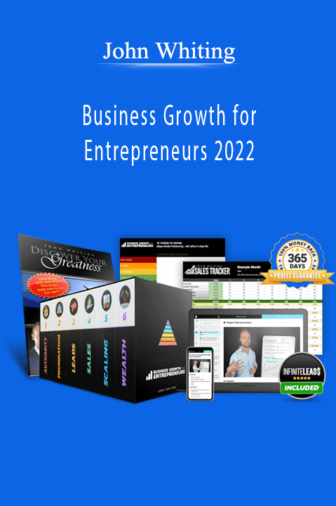 John Whiting’s course teaches effective business growth strategies for entrepreneurs.