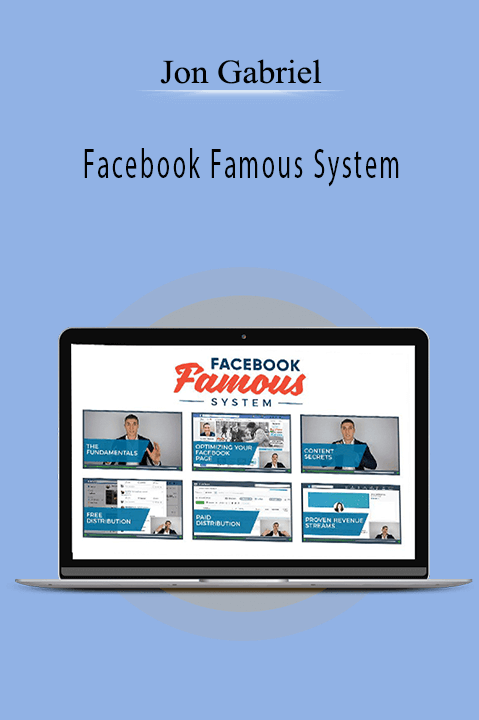 Jon Jacques' Facebook Famous System teaches viral Facebook strategies for brands and influencers.