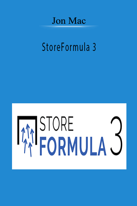 Jon Mac’s StoreFormula 3 teaches how to build and scale profitable Shopify stores using proven e-commerce strategies.