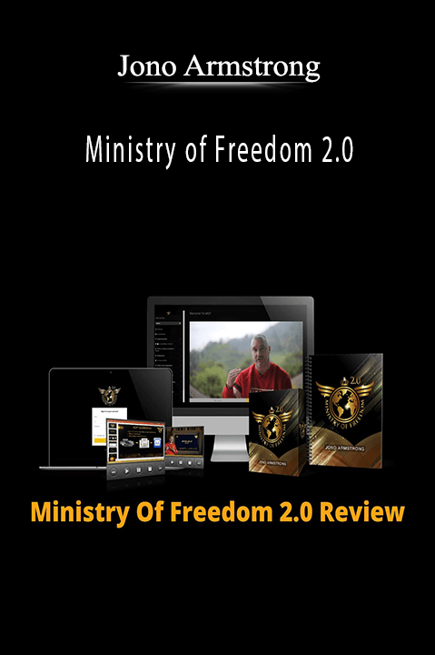 Jono Armstrong’s Ministry of Freedom 2.0 teaches affiliate marketing strategies for building a profitable online business.