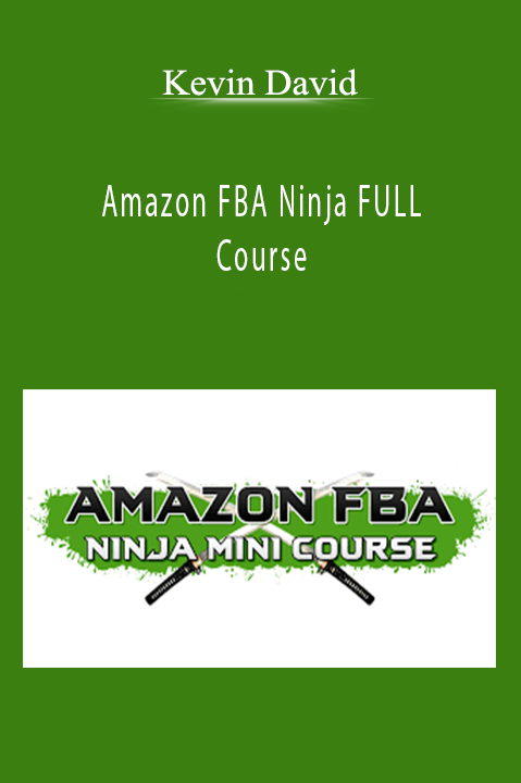 Kevin David teaches how to build and scale a profitable Amazon FBA business in Amazon FBA Ninja FULL Course.