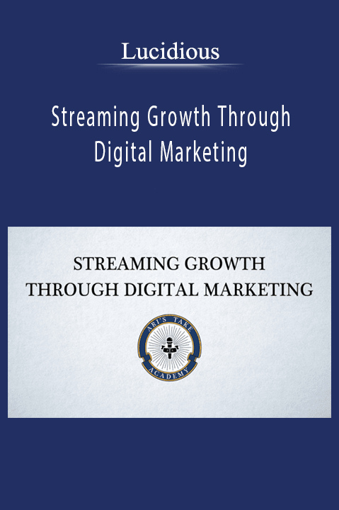 Lucidious teaches music streaming growth and digital marketing strategies for independent artists.