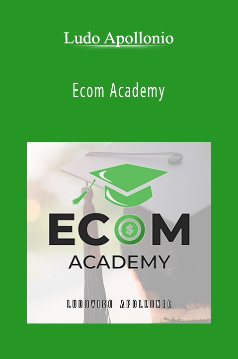 Ludo Apollonio’s Ecom Academy teaches strategies for building and scaling a profitable e-commerce business.