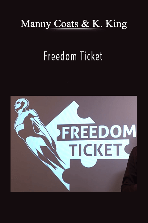 Freedom Ticket by Manny Coats & Kevin King teaches you how to build a successful Amazon FBA business.