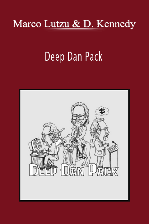 Marco Lutzu and Dan Kennedy’s Deep Dan Pack course teaches direct response marketing and client acquisition techniques.
