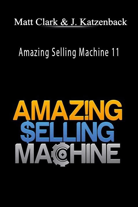 Matt Clark and Jason Katzenback teach Amazon business strategies in Amazing Selling Machine 11.