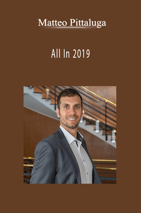 Matteo Pittaluga teaches digital marketing strategies in his All In 2019 course