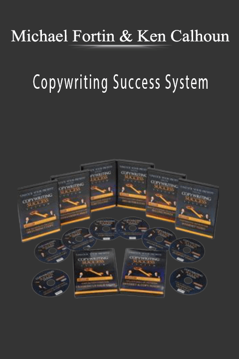 Michael Fortin & Ken Calhoun’s Copywriting Success System teaches high-converting copywriting techniques.