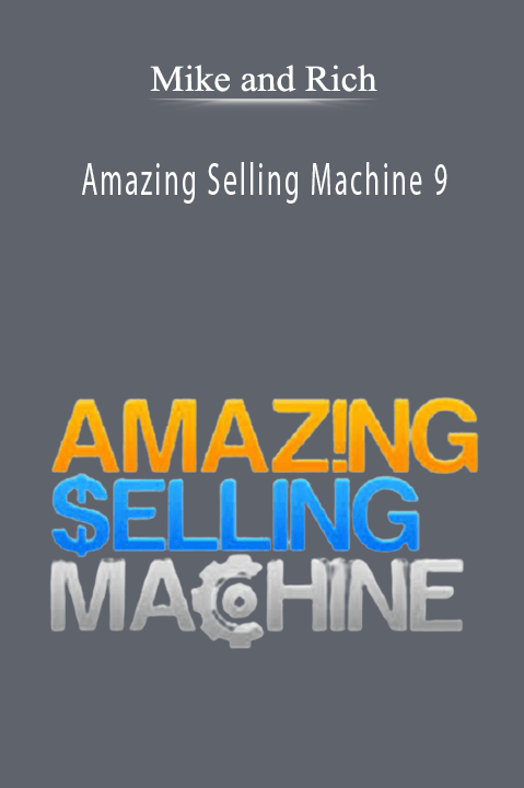 Mike and Rich’s Amazing Selling Machine 9 teaches strategies for building a profitable Amazon business.