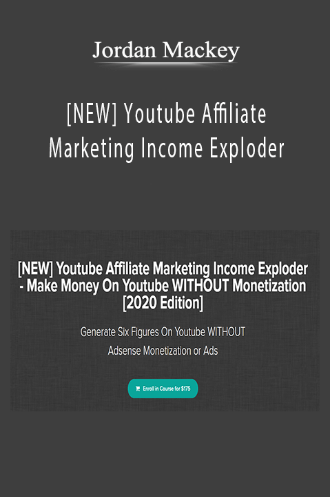 Jordan Mackey teaches strategies to boost affiliate marketing income using YouTube.