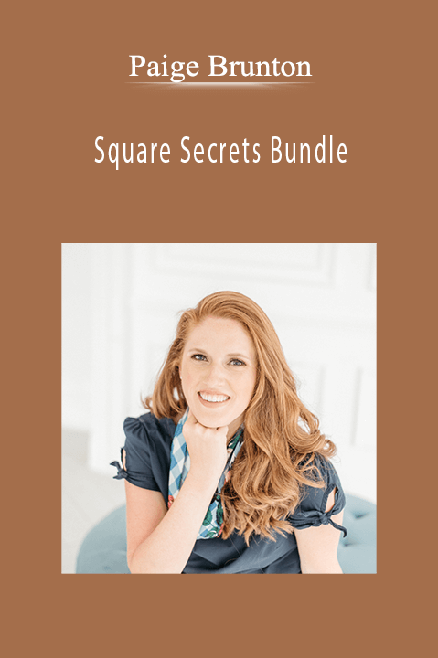 Paige Brunton teaches Squarespace web design in the Square Secrets Bundle