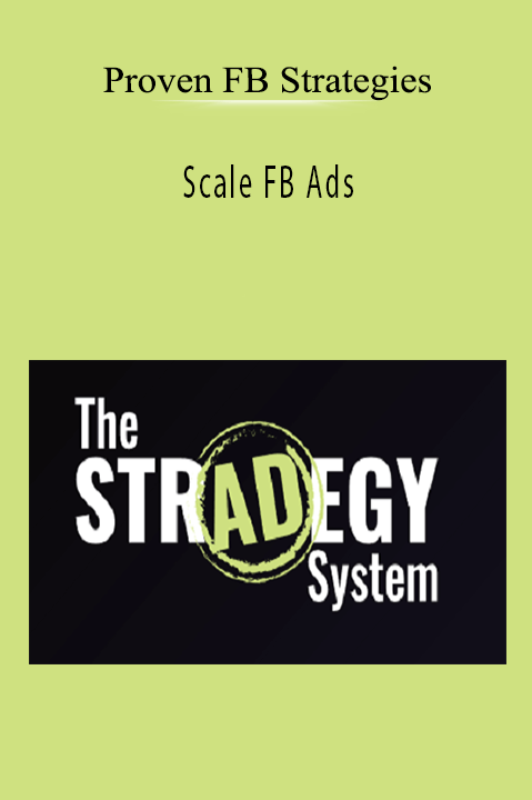 Proven FB Strategies teaches how to optimize and scale Facebook Ads for long-term profitability.