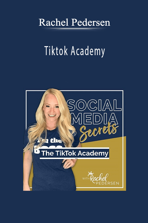 Rachel Pedersen teaches TikTok growth strategies in her TikTok Academy course.