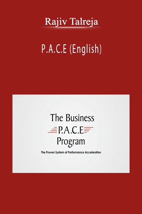 Rajiv Talreja’s P.A.C.E program teaches personal accountability and excellence for breakthrough success.
