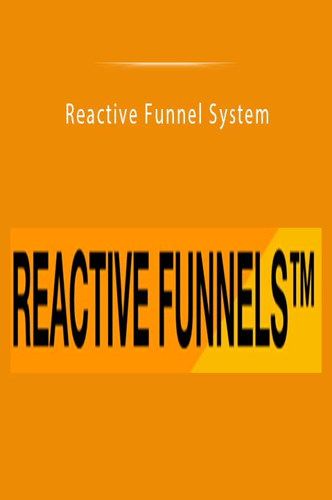 Trey Lewellen teaches how to build and optimize sales funnels in the Reactive Funnel System.