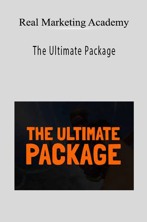 Real Marketing Academy’s Ultimate Package provides comprehensive training in digital marketing strategies.