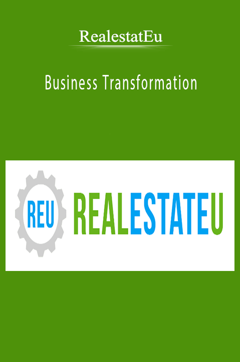 RealestatEu Business Transformation course teaches real estate professionals how to grow and optimize their business.