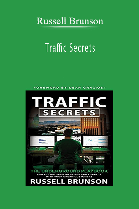Russell Brunson’s Traffic Secrets course teaches proven traffic generation strategies for online business growth.