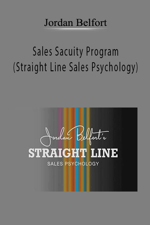 Jordan Belfort teaches advanced sales psychology in Sales Sacuity Program.