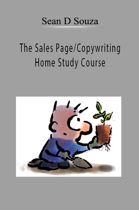 Sean D’Souza teaches high-converting sales page copywriting techniques in his home study course.