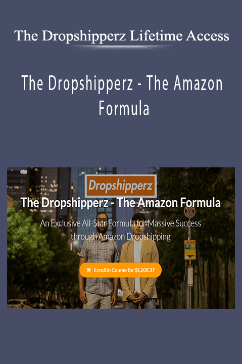 The Dropshipperz - The Amazon Formula provides lifetime access to proven Amazon dropshipping strategies and success systems.