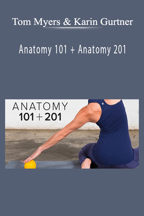 Tom Myers & Karin Gurtner’s Anatomy 101 + Anatomy 201 teaches functional anatomy and movement science.
