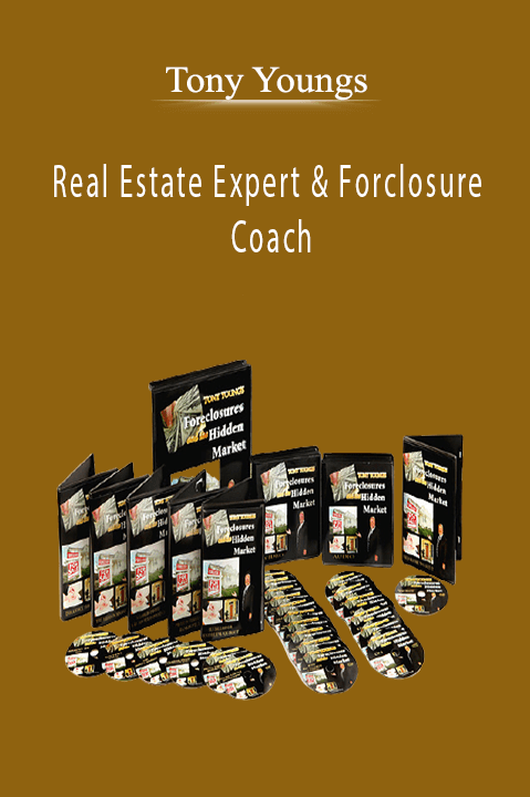 Tony Youngs’ course teaches foreclosure investment strategies for real estate success.